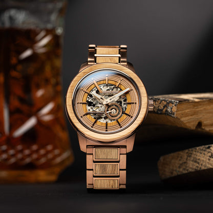 Whiskey Espresso Barrel 46mm Automatic
