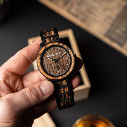 Charred Whiskey Barrel 46mm