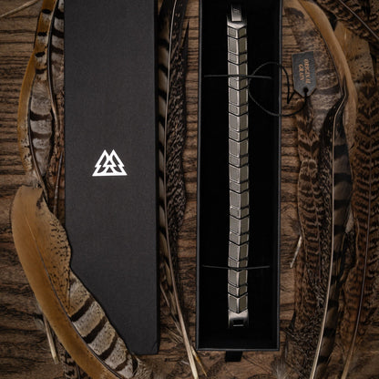 Military Stonewashed Arrow Bracelet