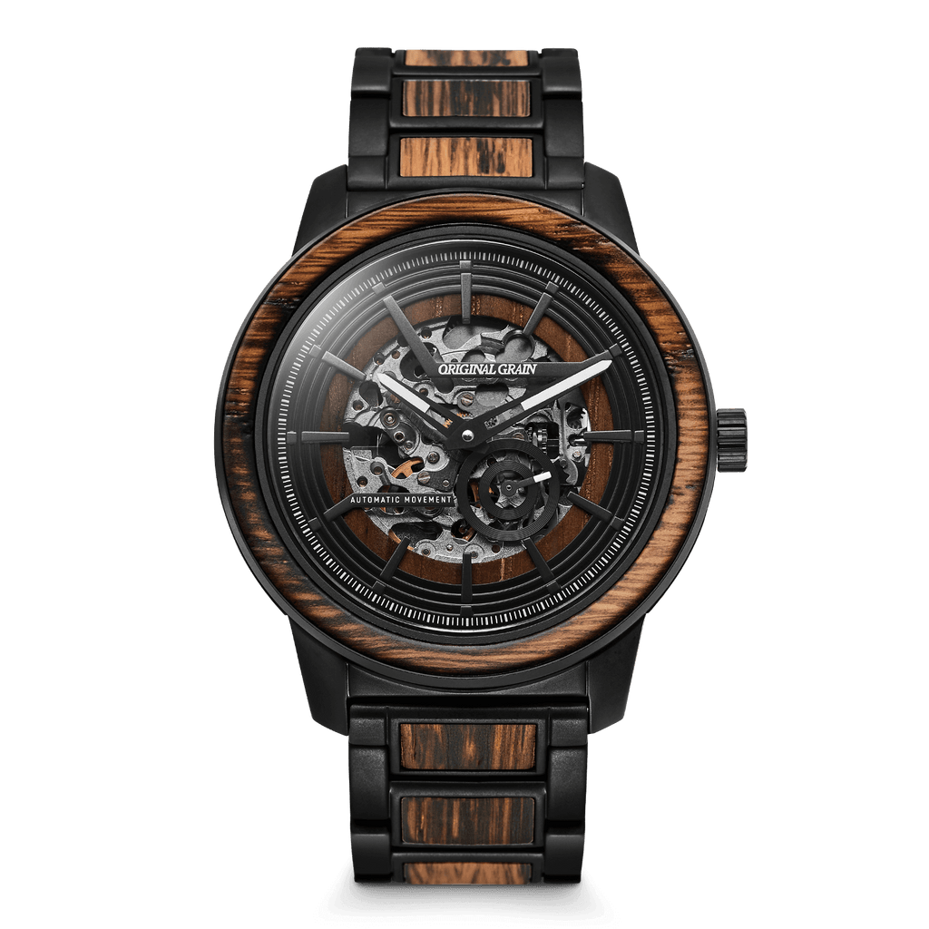 Whiskey Charred Black Barrel Automatic 46mm