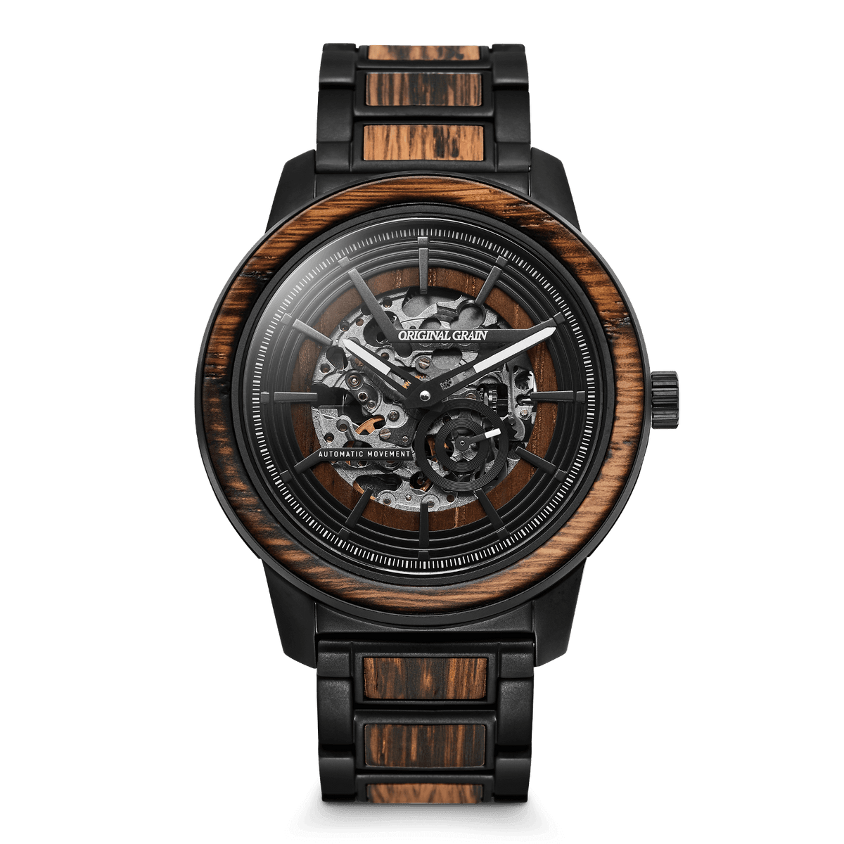Whiskey Charred Black Barrel Automatic 46mm