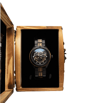 Charred Oak Watch Packaging