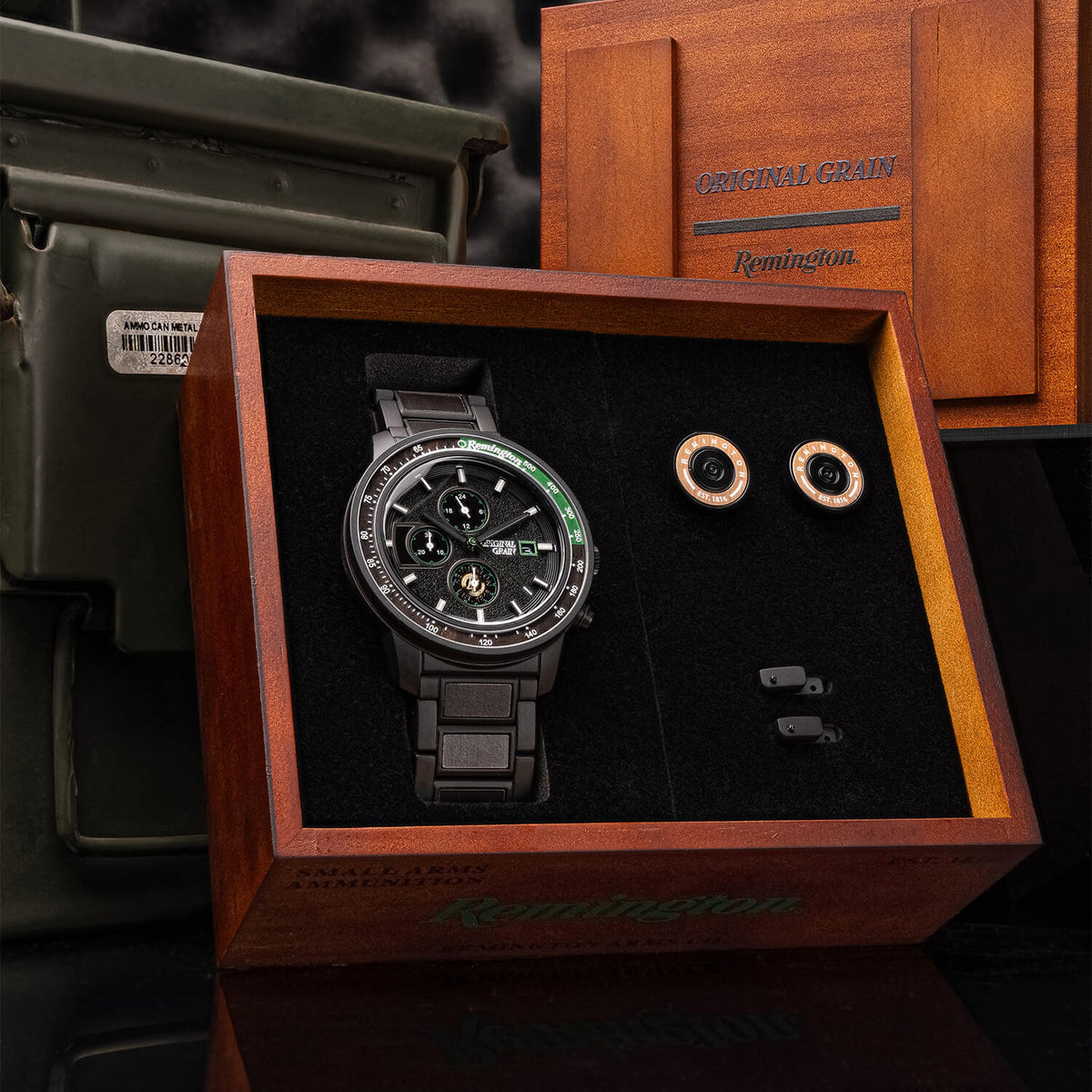 Remington Cerakote Black Barrel Chrono 45mm