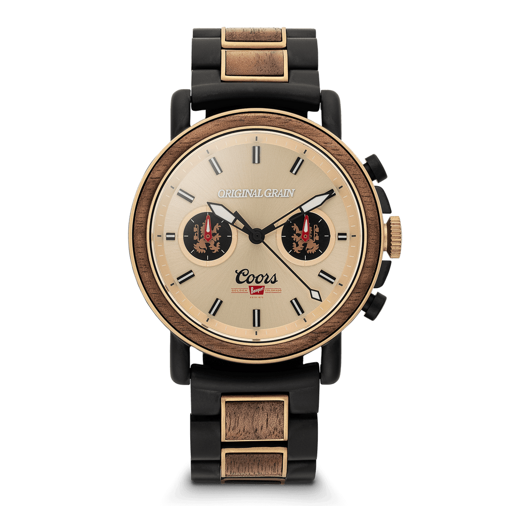 Coors Mountain High Gold Chrono 44mm