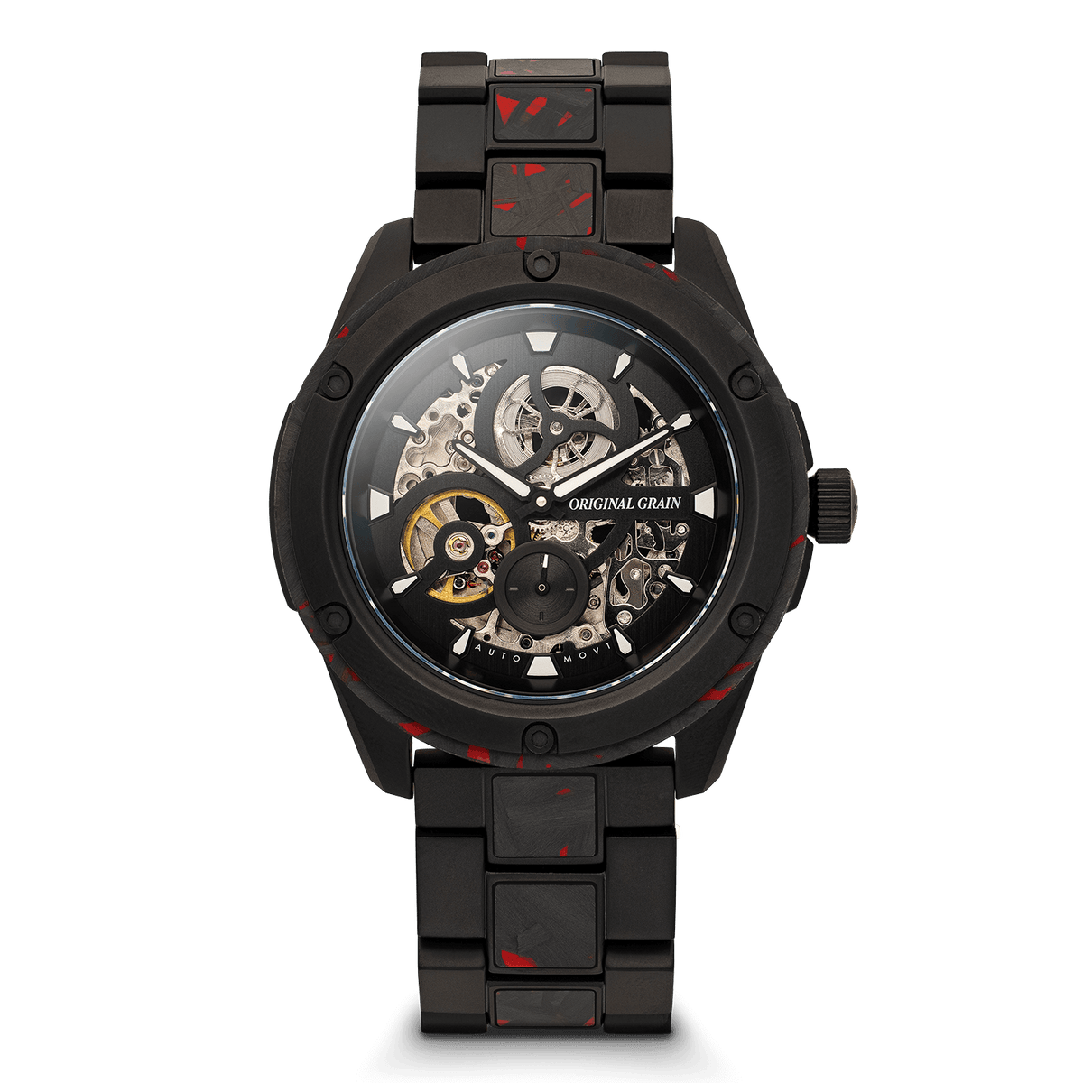 Forest Fire Red Rugged Auto 45mm