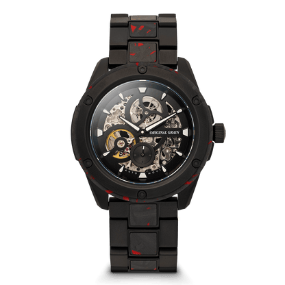 Forest Fire Red Rugged Auto 45mm