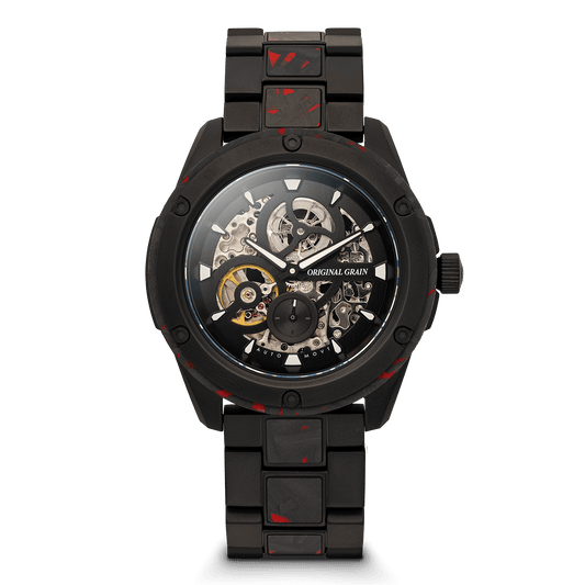 Forest Fire Red Rugged Auto 45mm