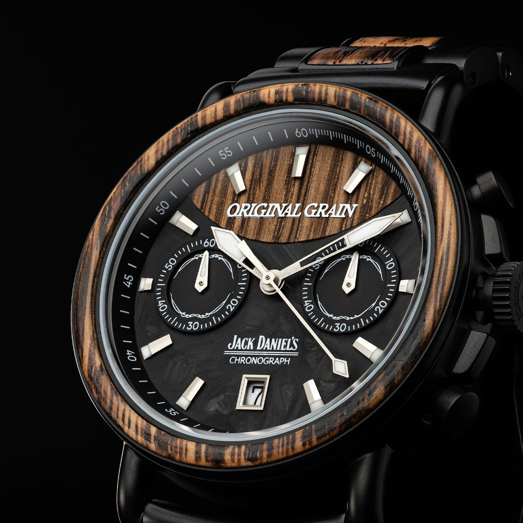 Jack Daniel's Charred Black Chrono 44mm