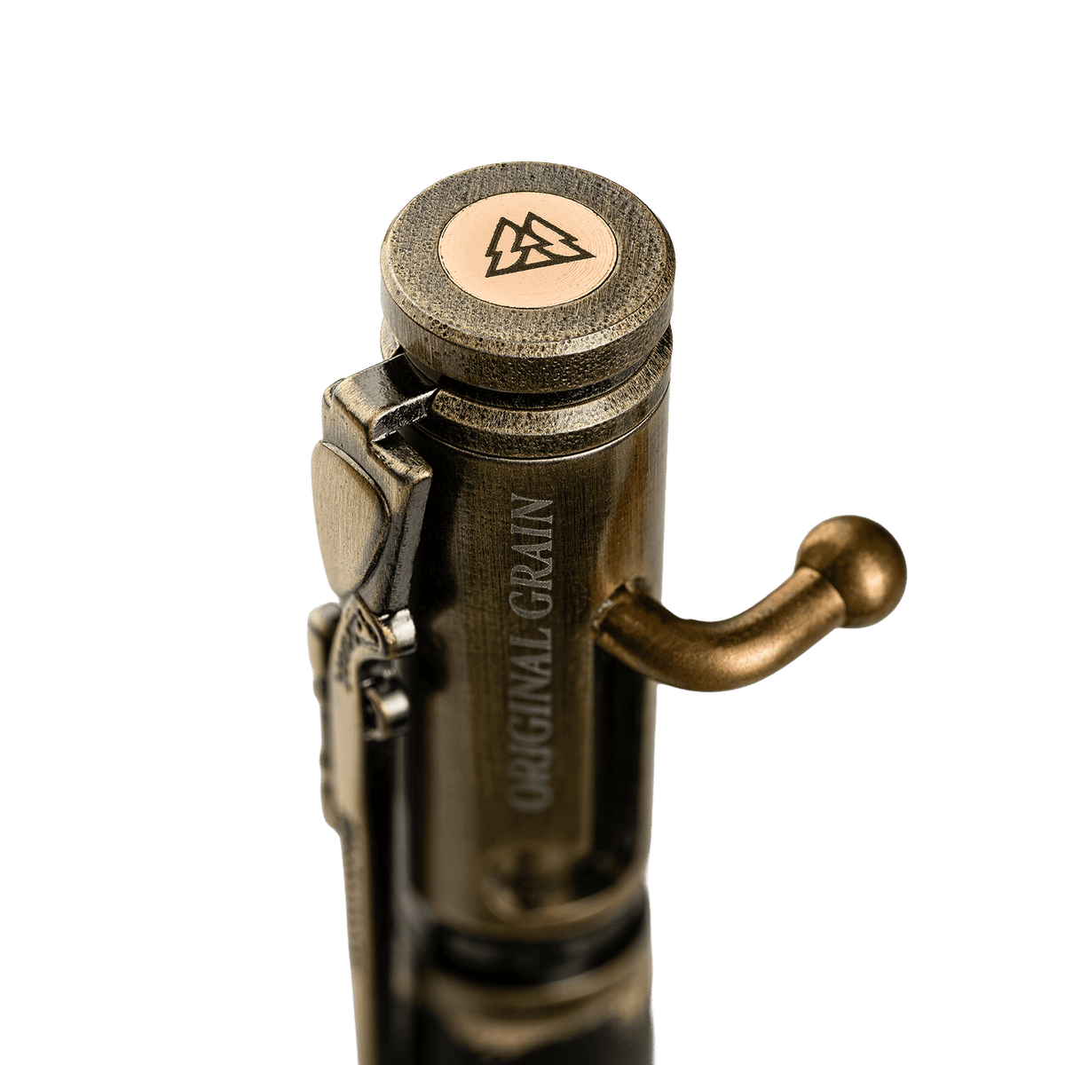 Military Brass Bolt-Action Pen