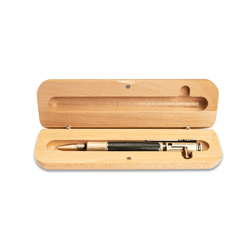 Military Brass Bolt-Action Pen