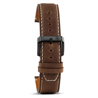Bourbon Brown 23mm Leather Band