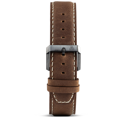 Bourbon Brown 23mm Leather Band