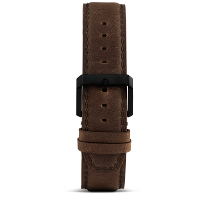 Bourbon Brown 21mm Leather Band Band