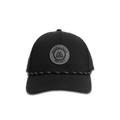Black & Charcoal Suede Originalgrain Hat