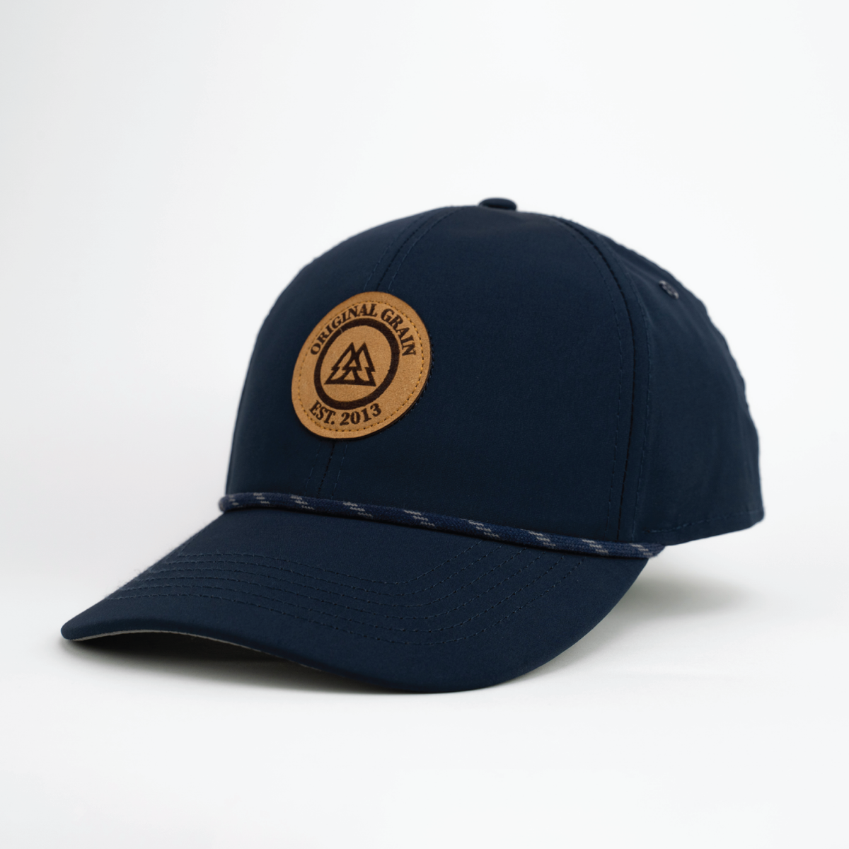 Navy & Tan Suede Originalgrain Hat