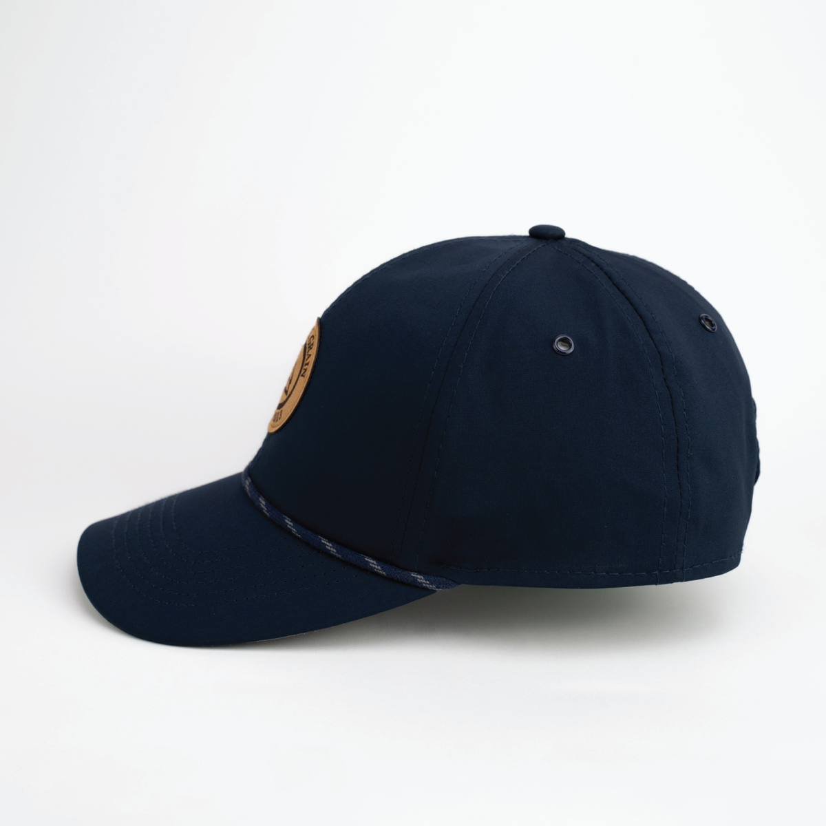 Navy & Tan Suede Originalgrain Hat