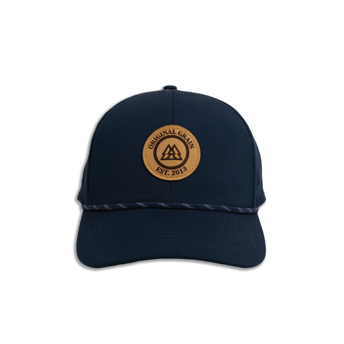 Navy & Tan Suede Originalgrain Hat