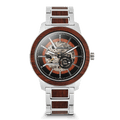 Rosewood Silver Barrel Automatic 46mm