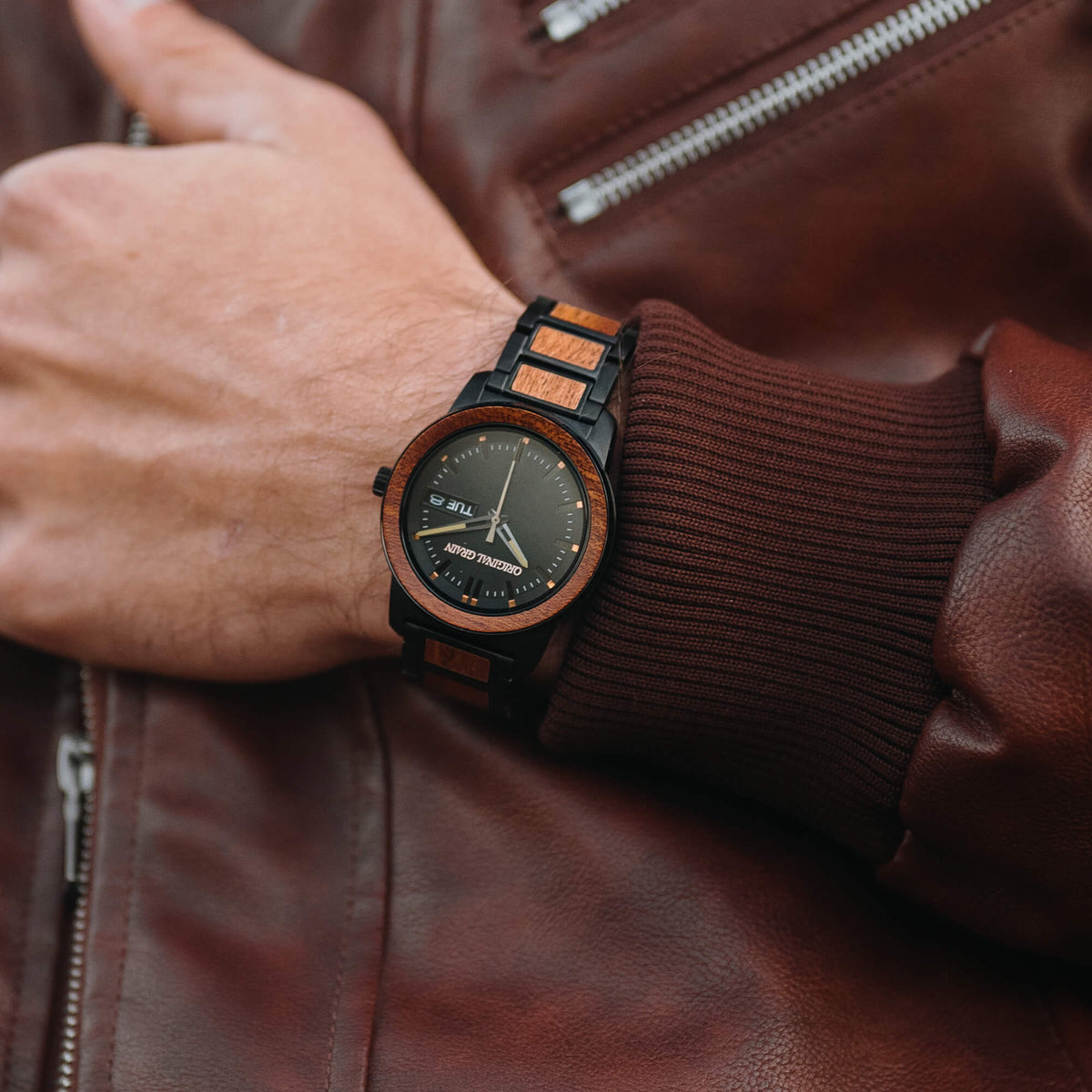 Sapele Black Barrel 42mm