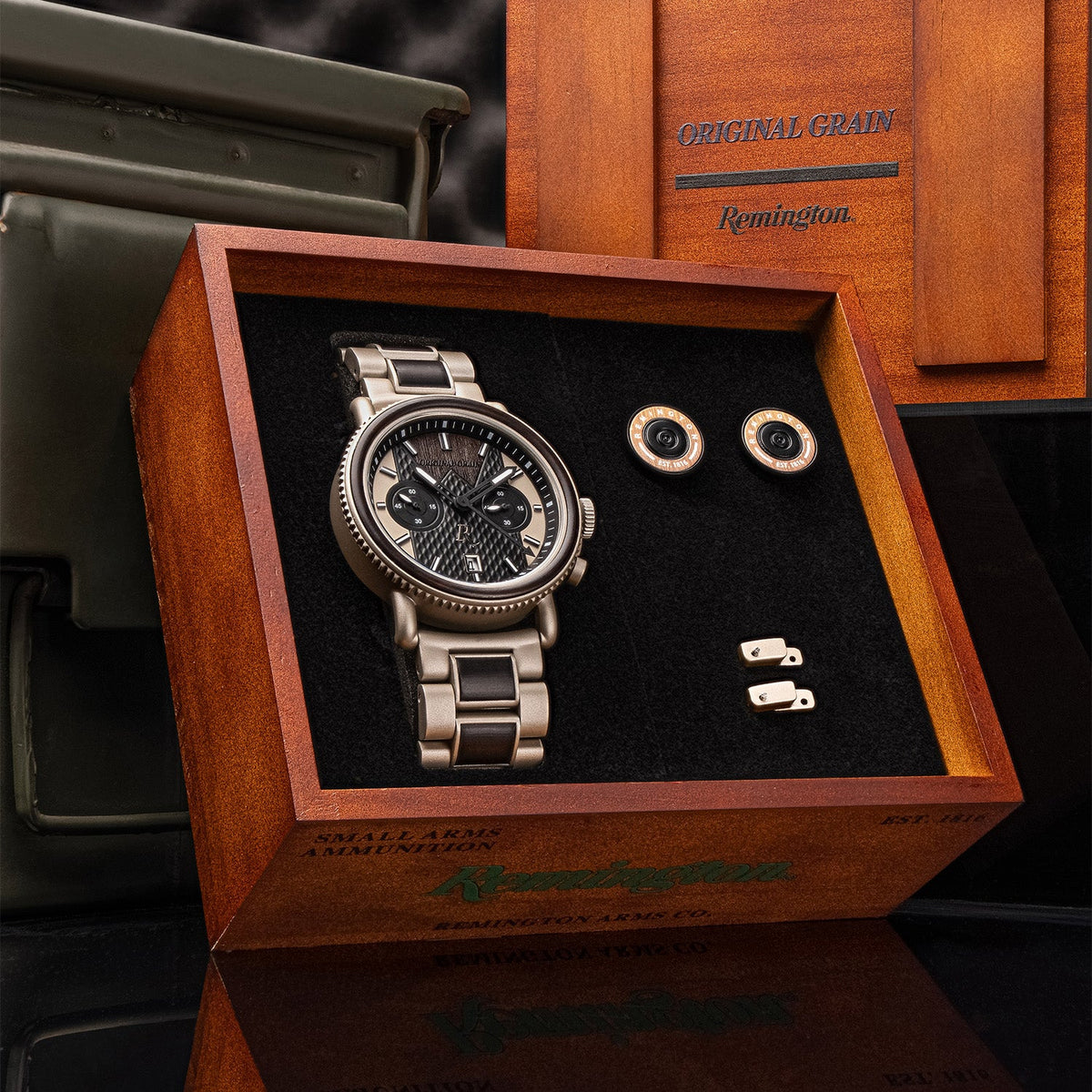 Remington Cerakote Tan Chrono 44mm