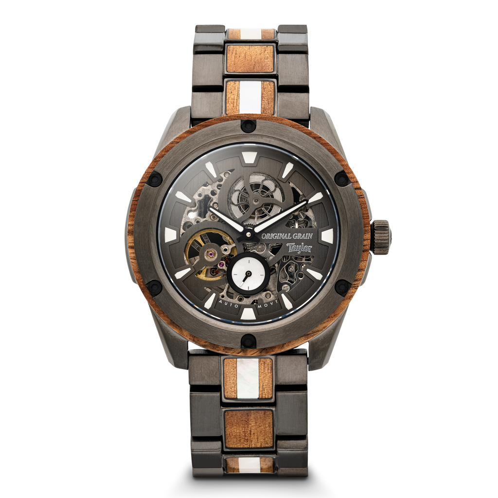 Taylor Guitars Gunmetal Koa Rugged Automatic 44mm
