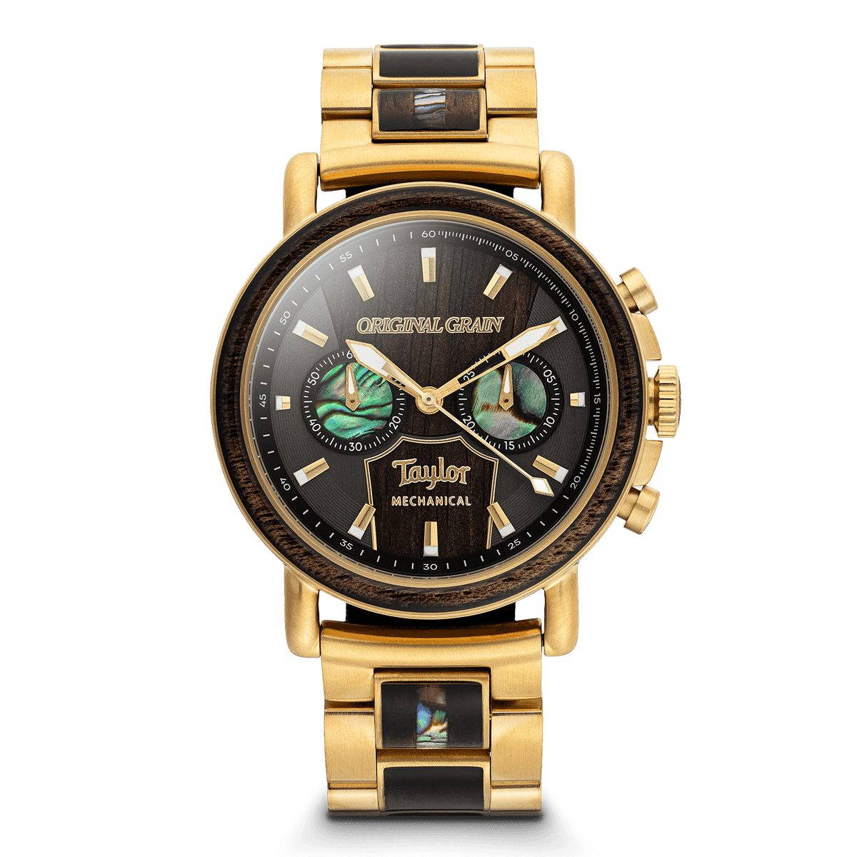 Taylor Guitars 18K Gold Mechanical Chrono 44mm