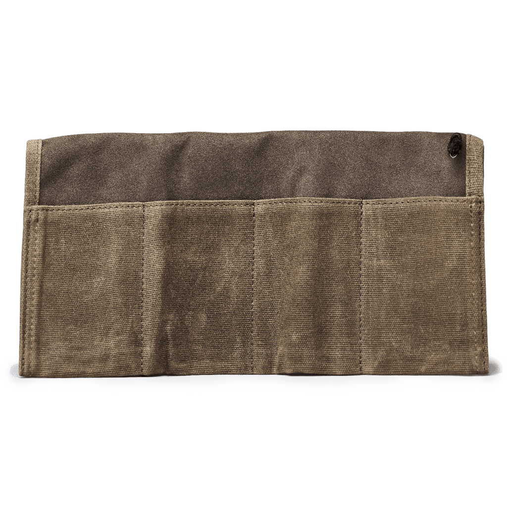 Waxed Canvas Watch Roll