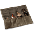 Waxed Canvas Watch Roll
