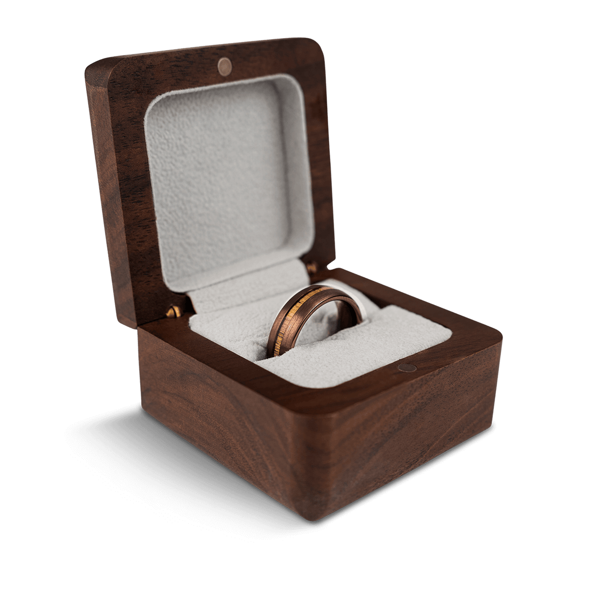 Whiskey Espresso Single Barrel Thin Ring