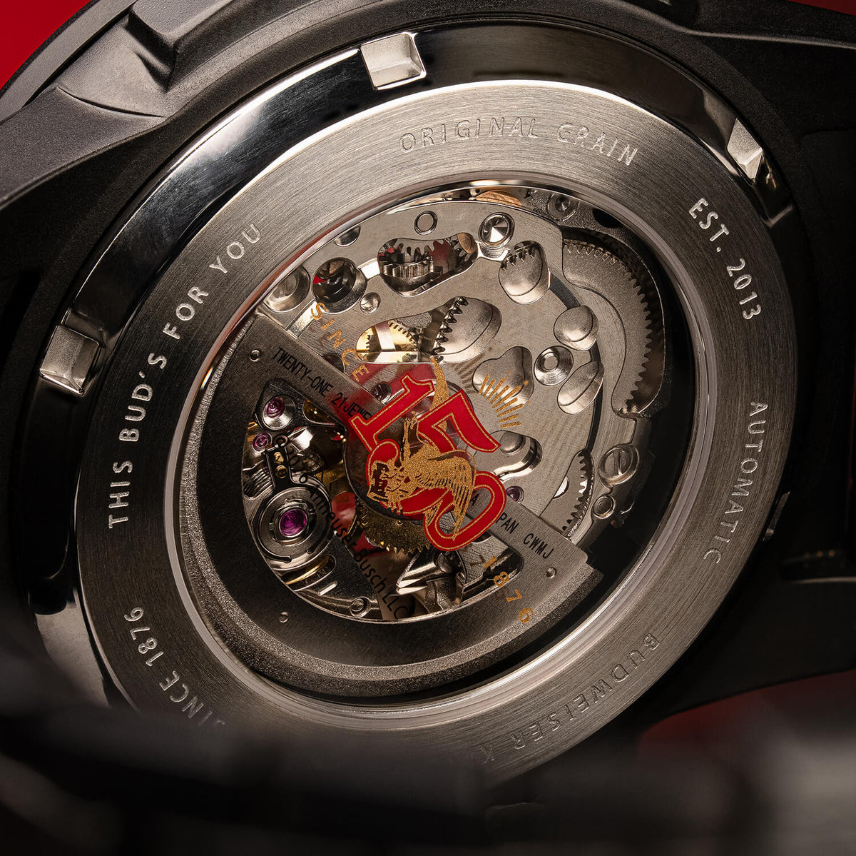 Budweiser Made of America Barrel Auto 44mm