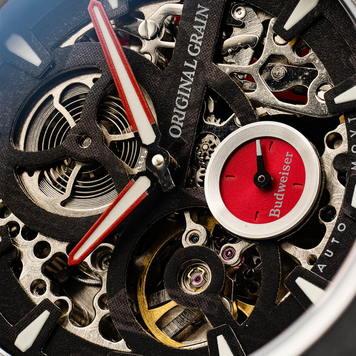 Budweiser King of Beers Rugged Auto 44mm