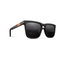 Charred Whiskey Black Sunglasses