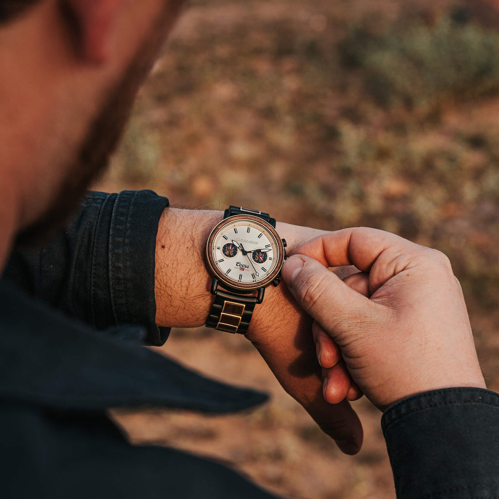 Coors Mountain High Gold Chrono 44mm