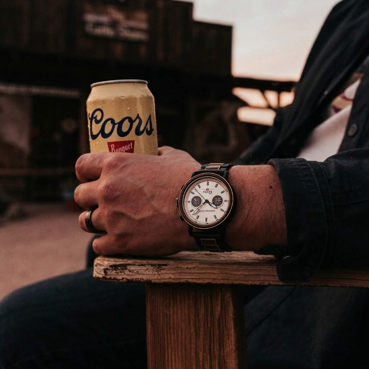 Coors Mountain High Gold Chrono 44mm