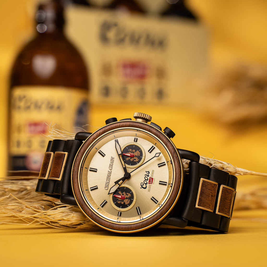 Coors Mountain High Gold Chrono 44mm