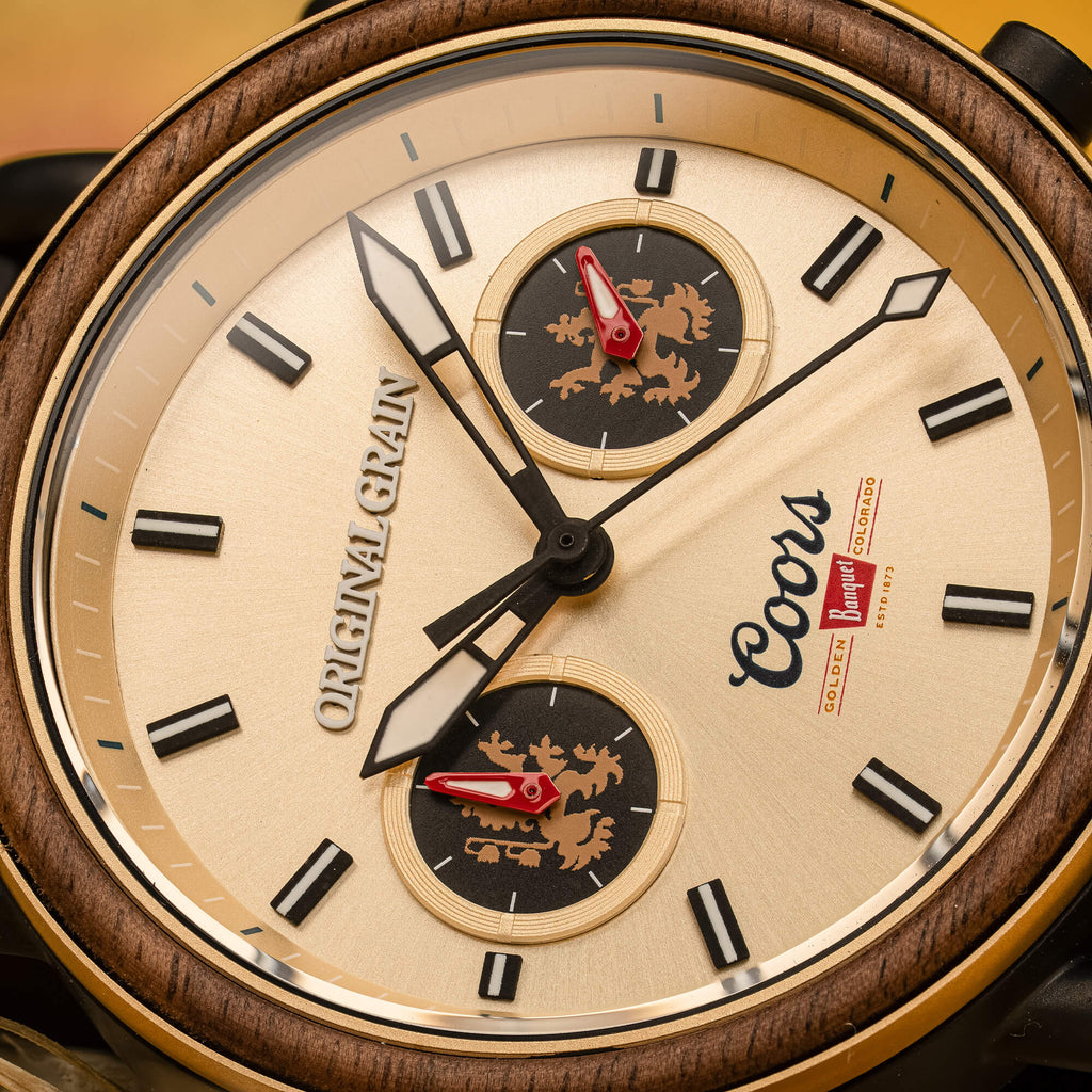 Coors Mountain High Gold Chrono 44mm