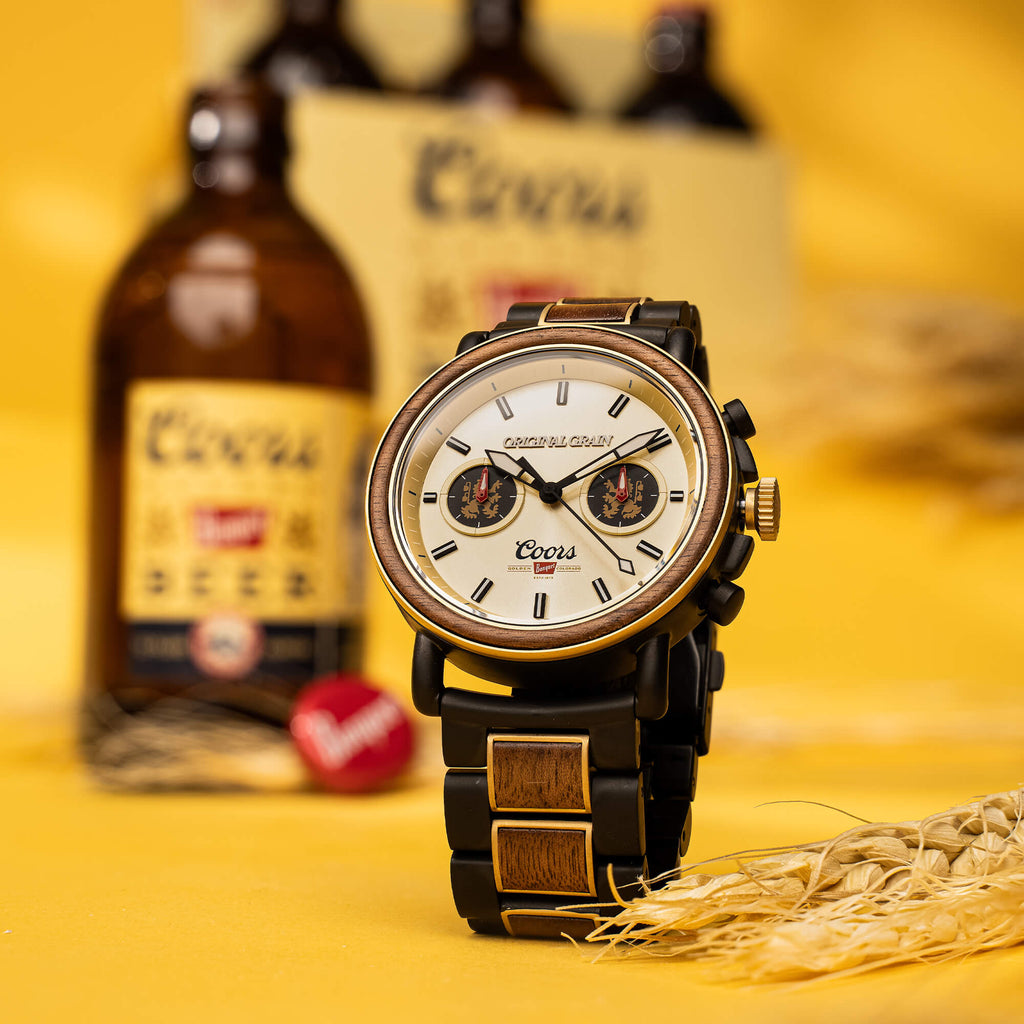Coors Mountain High Gold Chrono 44mm