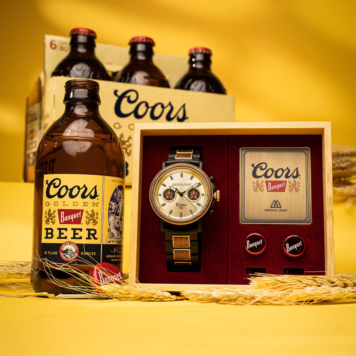 Coors Mountain High Gold Chrono 44mm