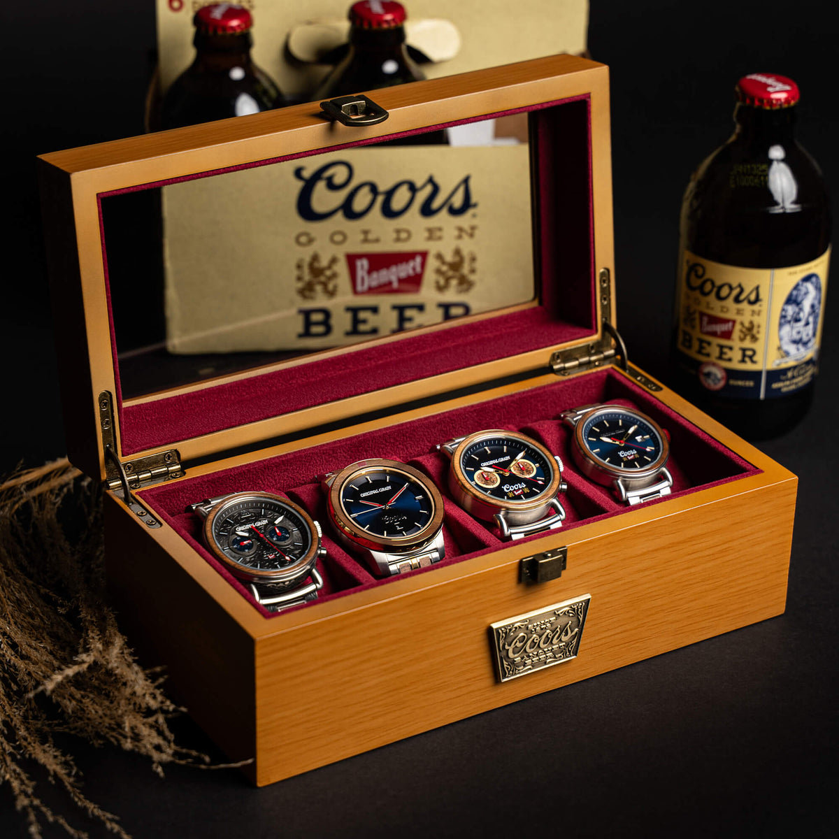 Coors Oak 4 Watch Holder