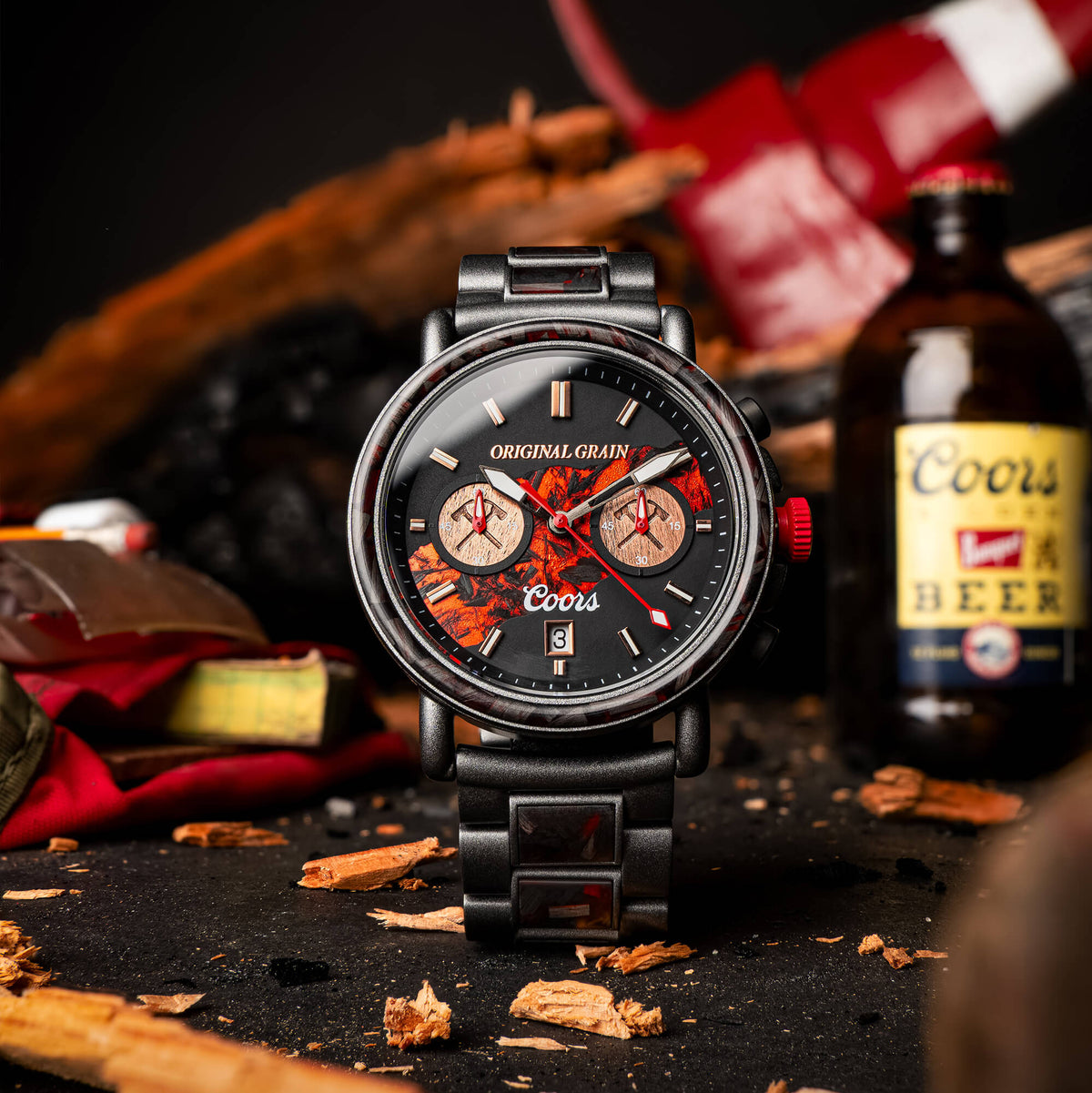 Coors Banquet - Protect Our Protectors Chrono 44mm