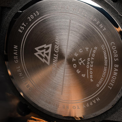Coors Banquet - Protect Our Protectors Barrel Chrono 45mm