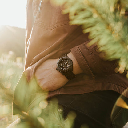 Forest Fire Red Rugged Auto 45mm