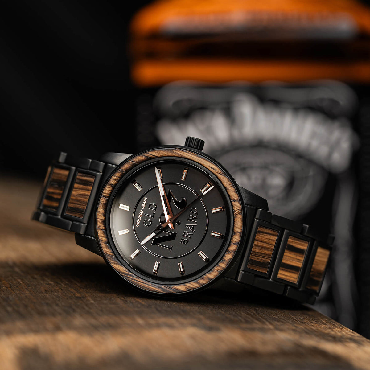 JACK DANIEL'S BLACK WOMENS BARREL 36MM
