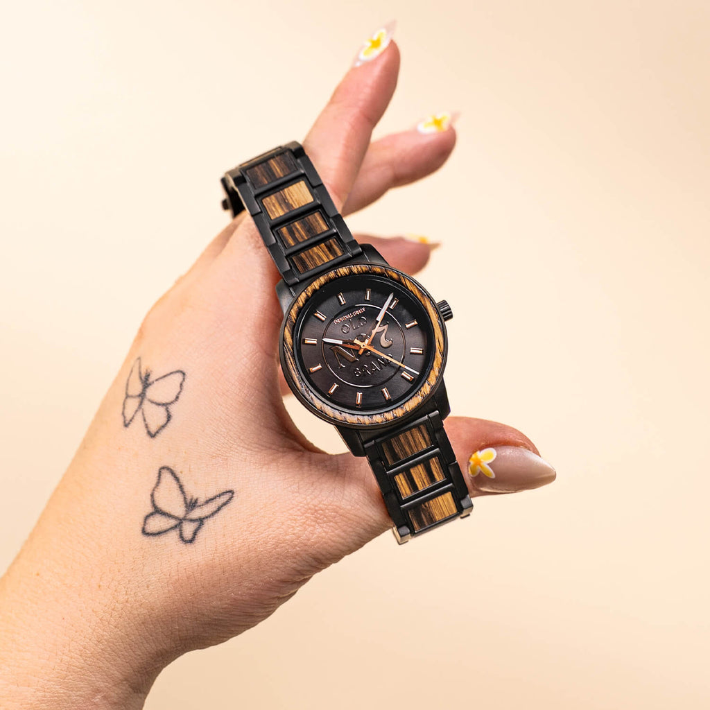 JACK DANIEL'S BLACK WOMENS BARREL 36MM