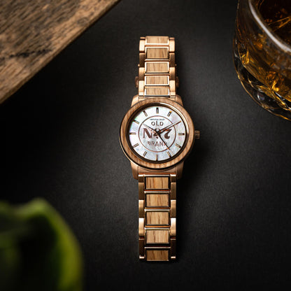 JACK DANIEL'S ROSEGOLD WOMEN'S BARREL 36MM