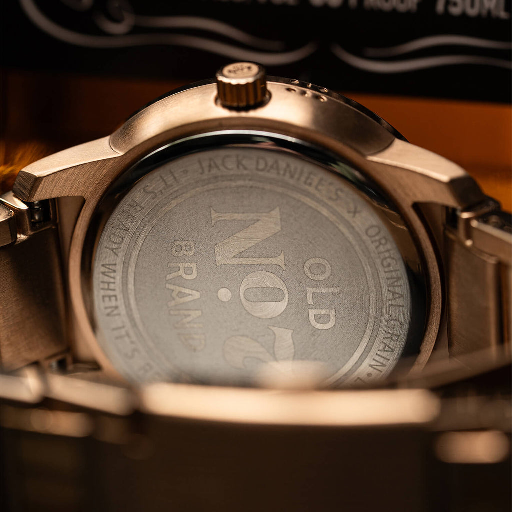 JACK DANIEL'S ROSEGOLD WOMEN'S BARREL 36MM