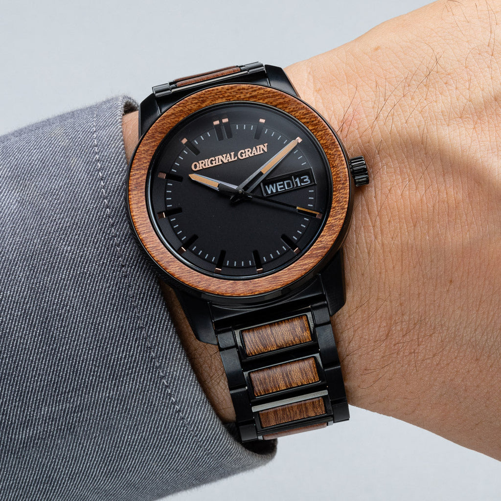 Sapele Black Barrel 42mm