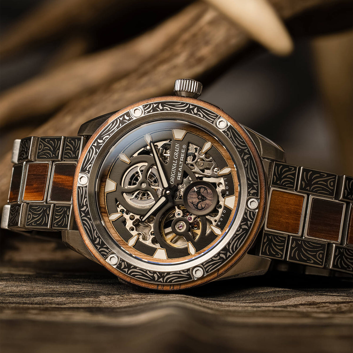 Realtree Charred Pine Rugged Automatic 45mm
