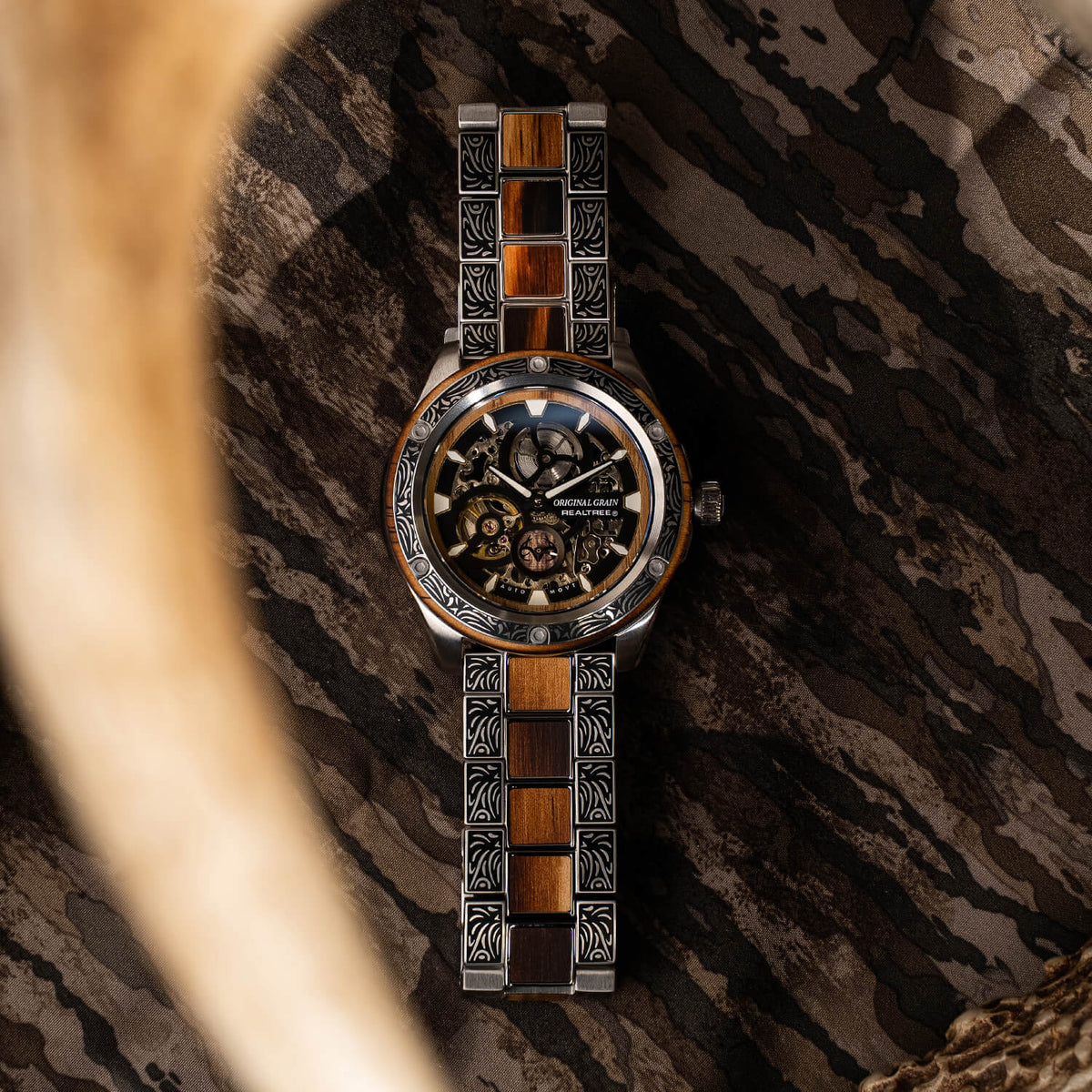 Realtree Charred Pine Rugged Automatic 45mm