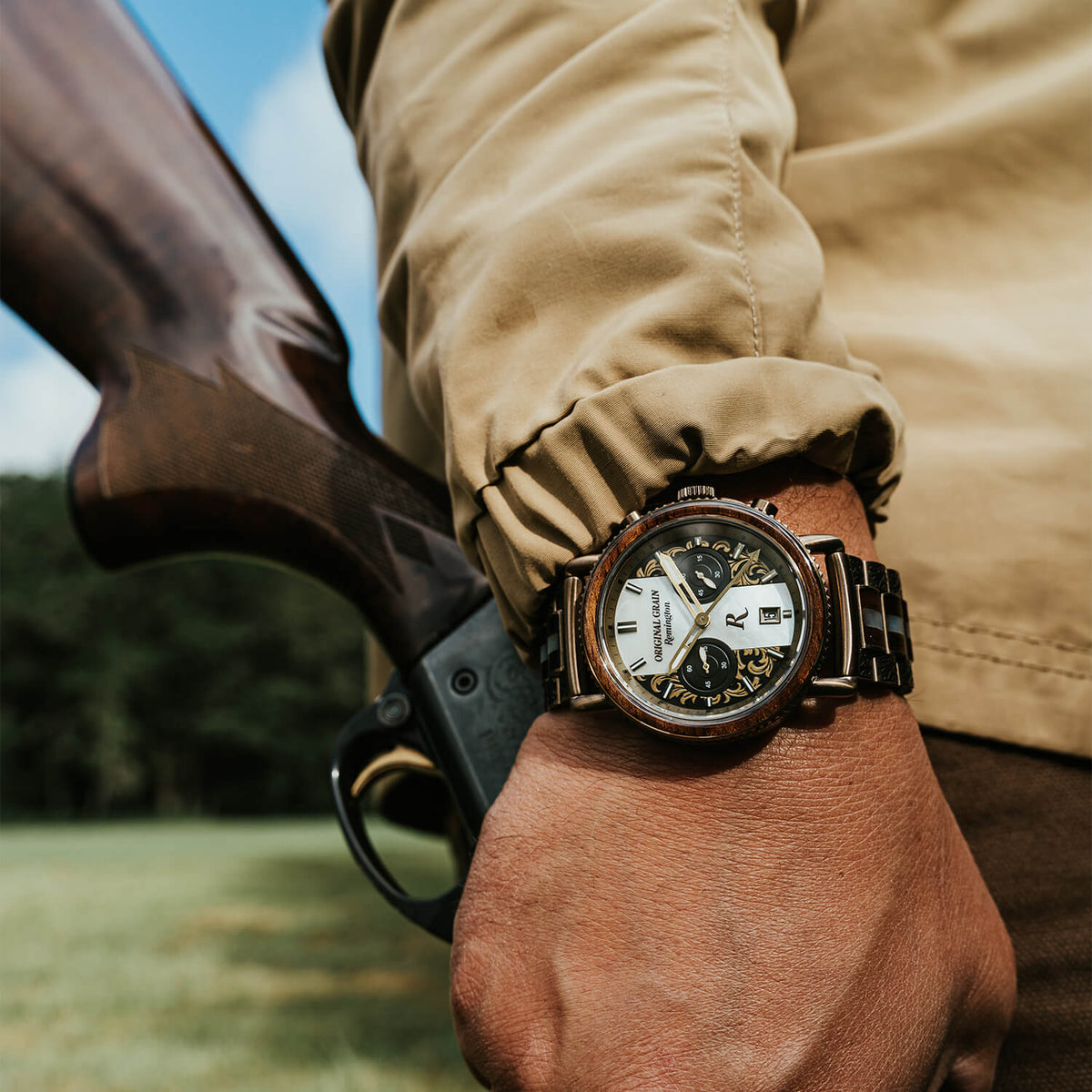 Remington Western Mother of Pearl Chrono 44mm